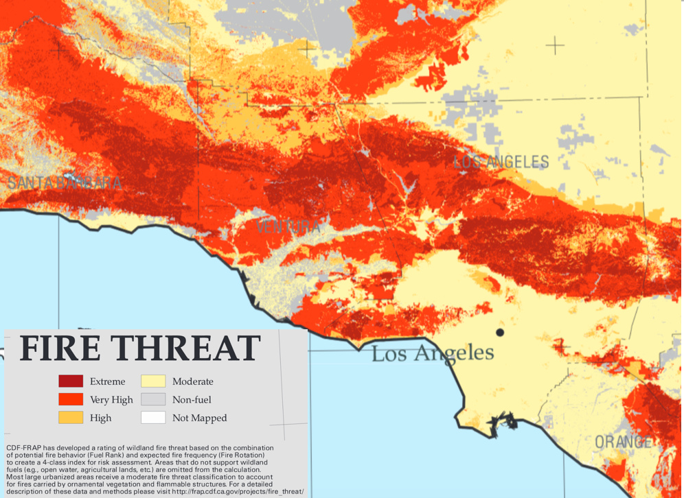 wildfire homes areas risk housingwire