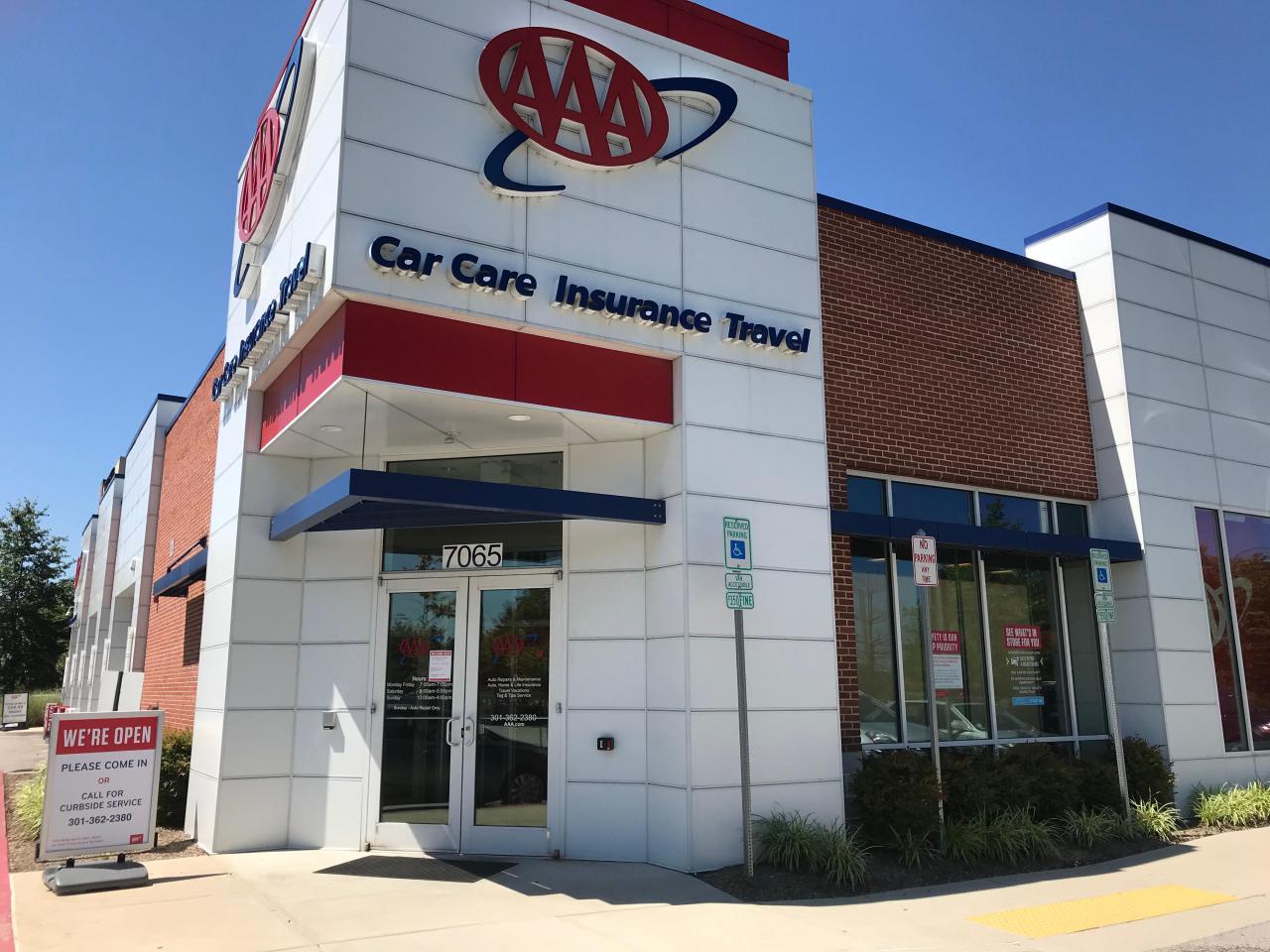 aaa columbia car care insurance travel center terbaru