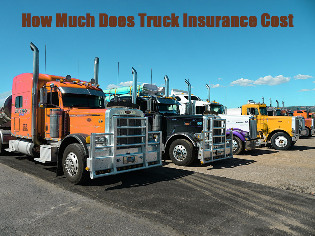 how much is truck insurance