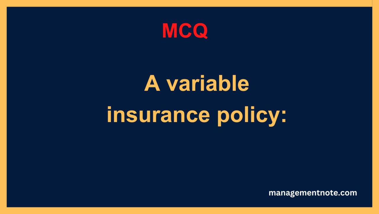 insurance life variable ppt powerpoint presentation