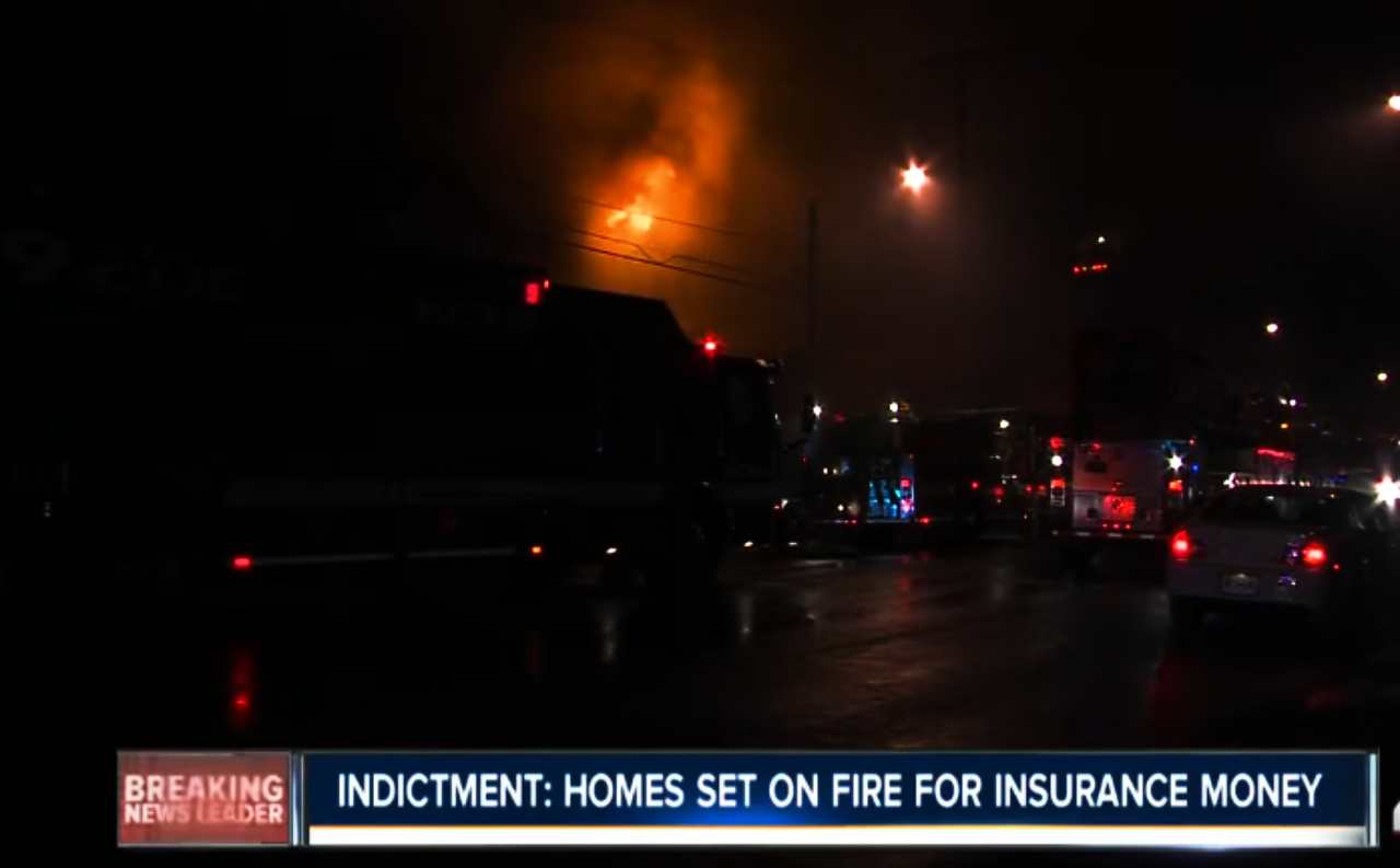 is arson covered by insurance