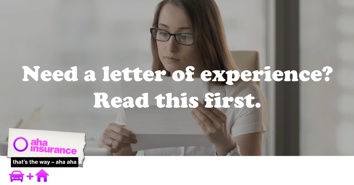 letter of experience insurance terbaru