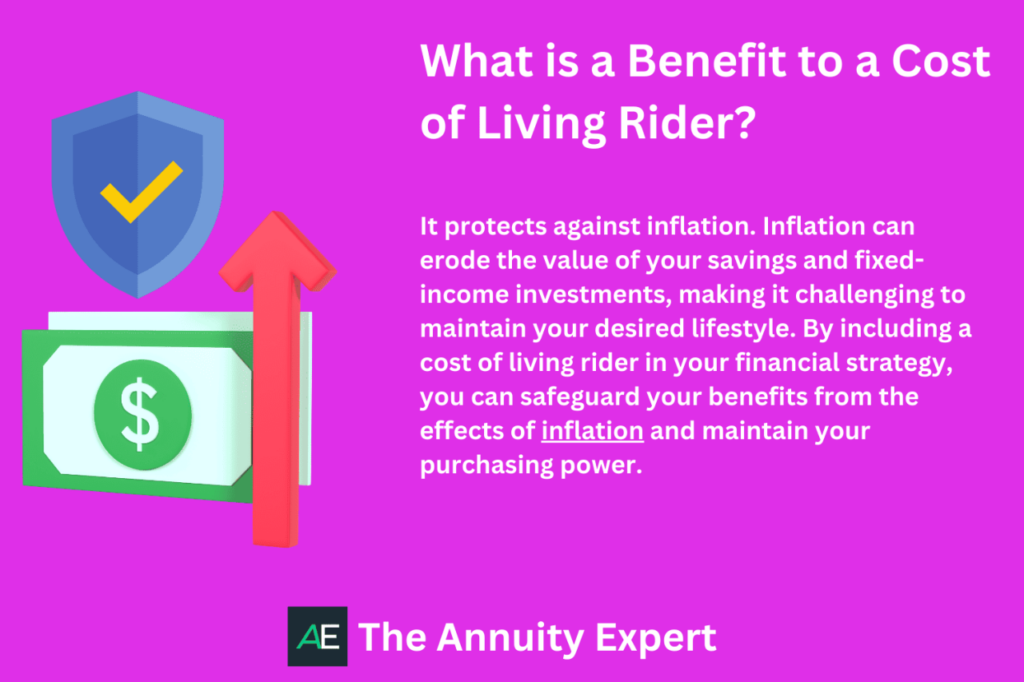 a cost of living rider gives the insured terbaru