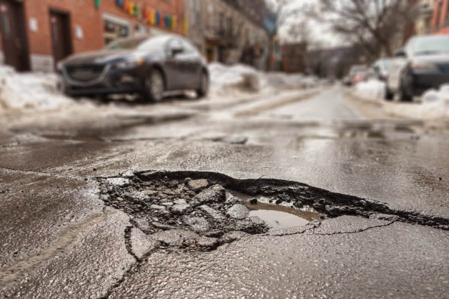 does insurance cover pothole damage terbaru