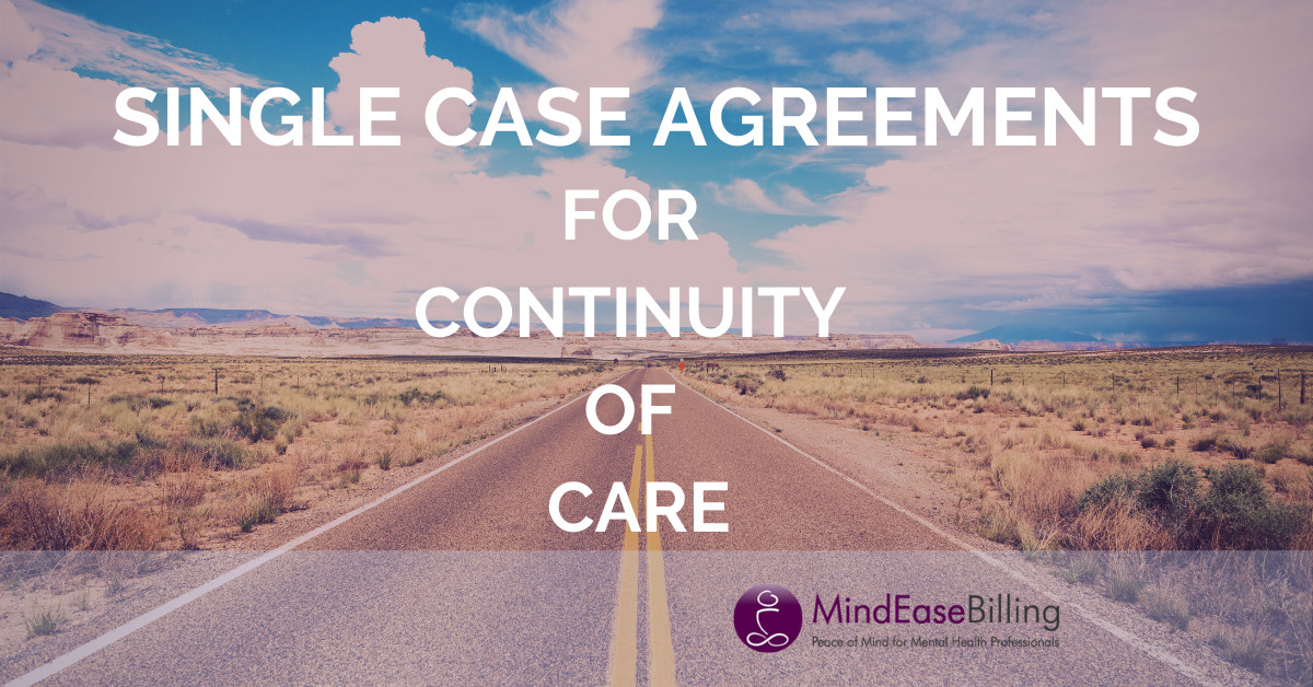 single case agreement insurance terbaru
