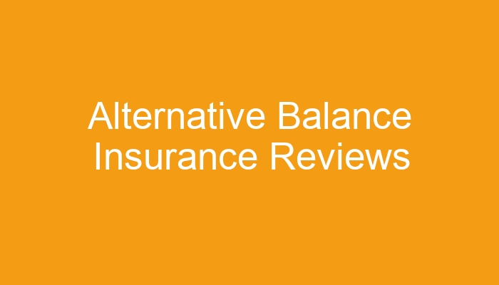 alternative balance insurance reviews terbaru