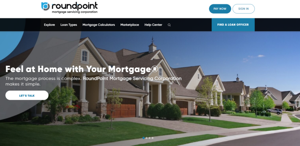 roundpoint mortgage insurance department