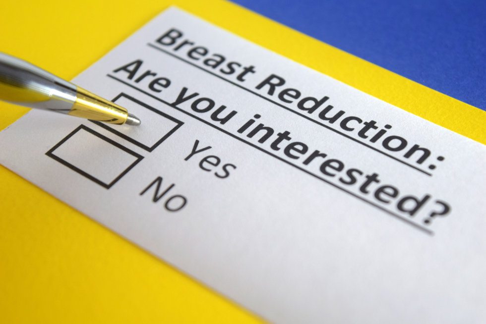 breast reduction cost with insurance
