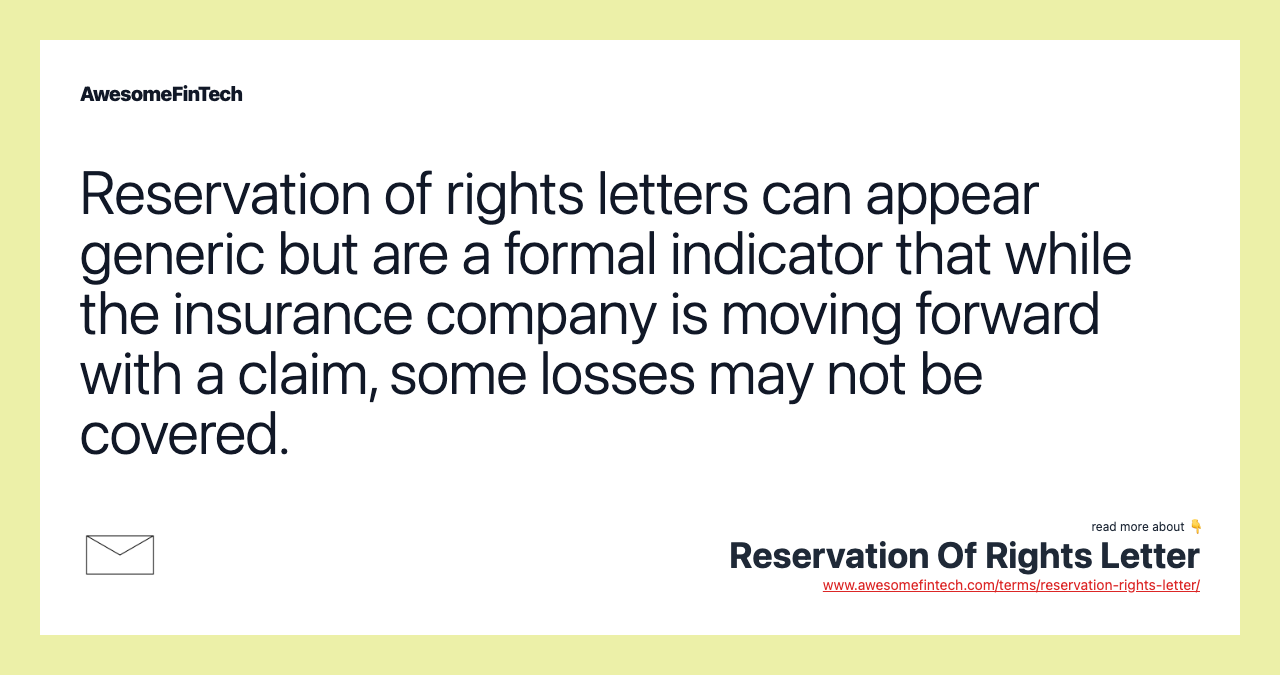 letter rights reservation response respond should management organization some might something look like