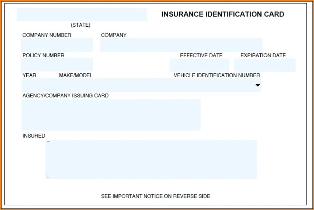 fake car insurance card terbaru