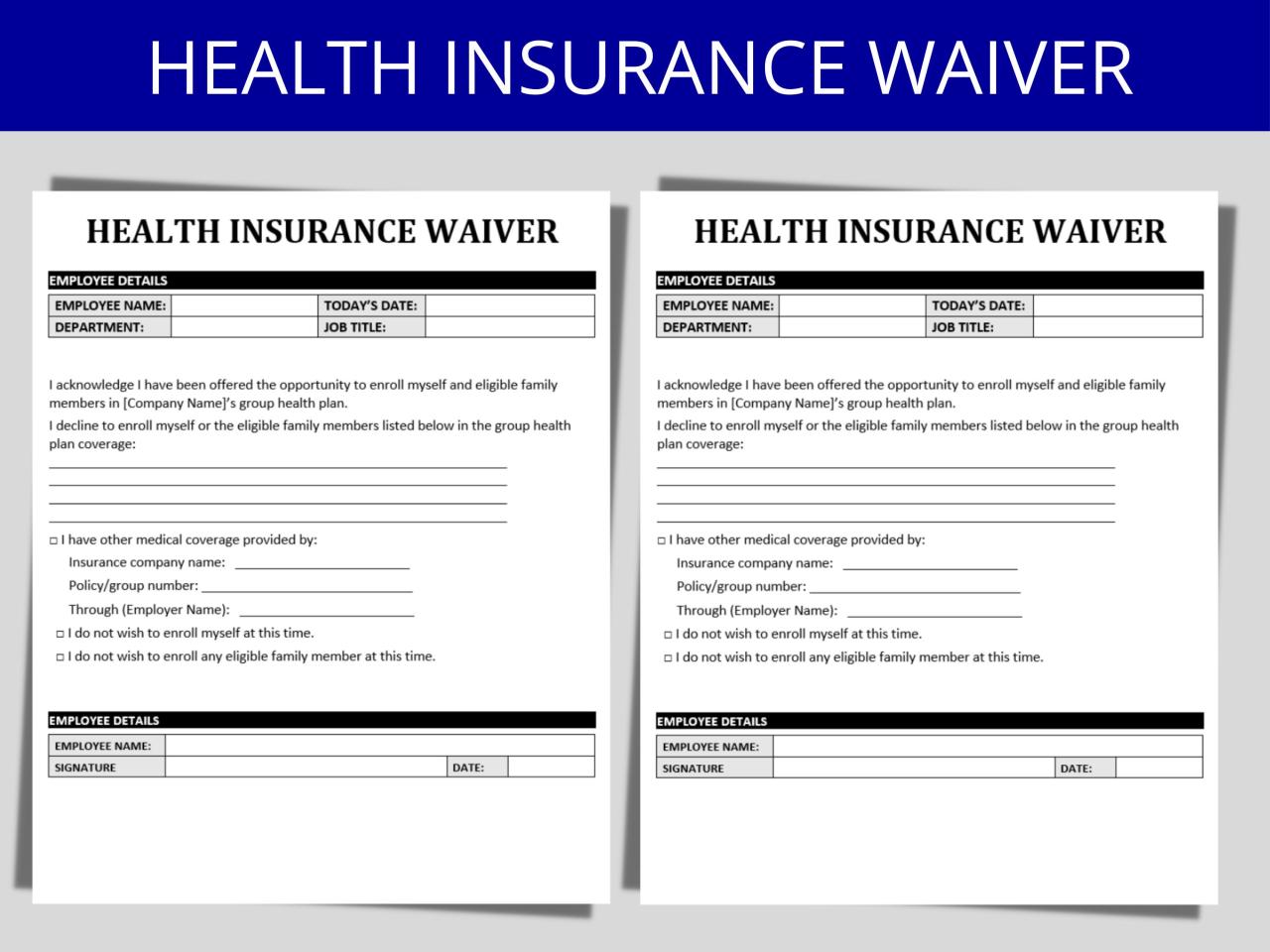 waiver rider
