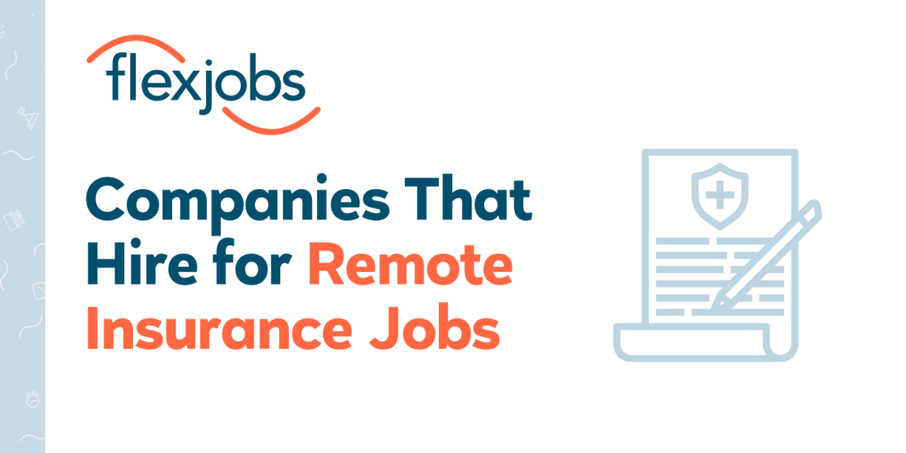 best insurance companies to work for remotely