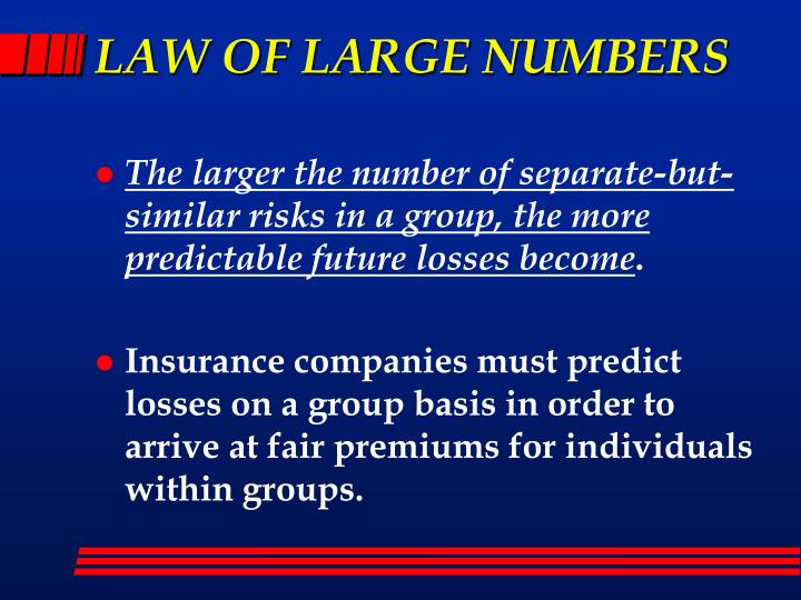 law of large numbers insurance terbaru
