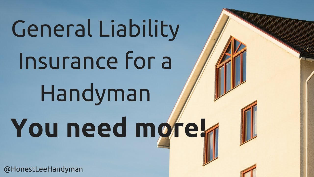 handyman general liability insurance