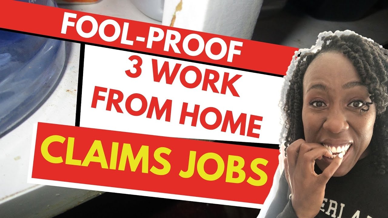 remote insurance claims jobs