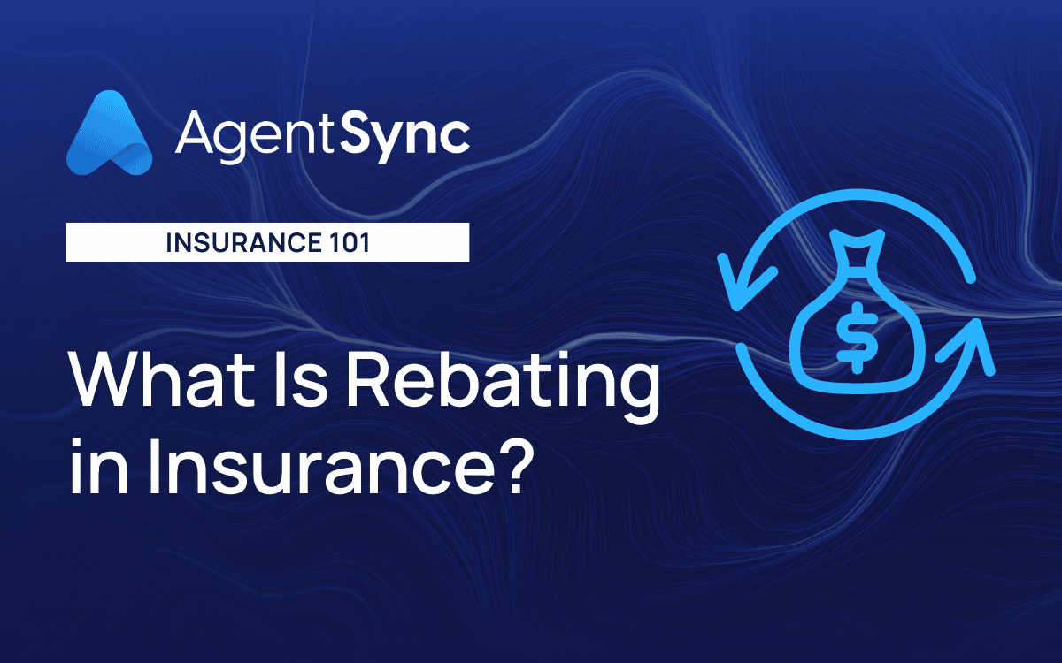 what is insurance rebating