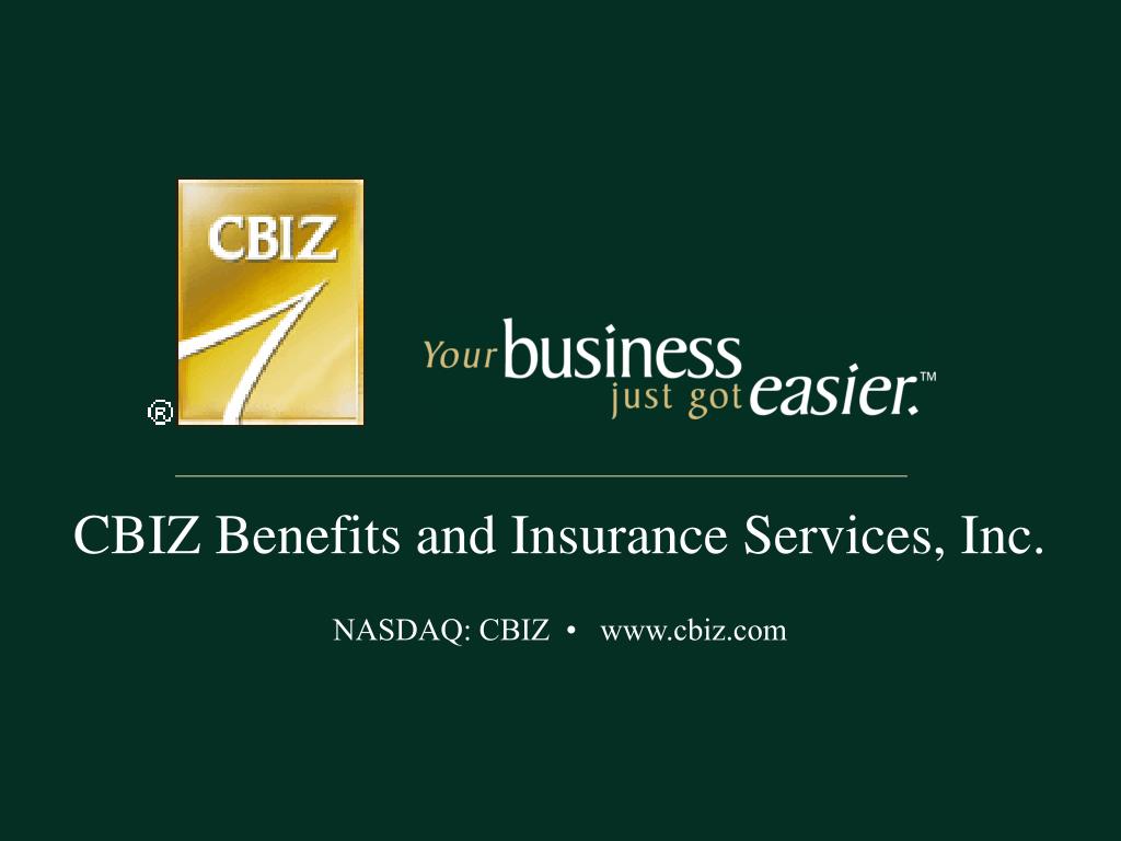cbiz insurance services inc terbaru