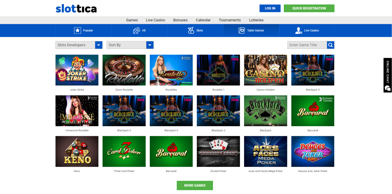 slottica 10€ bonus