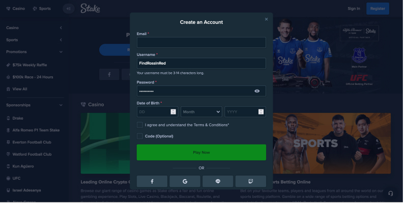 level up online casino