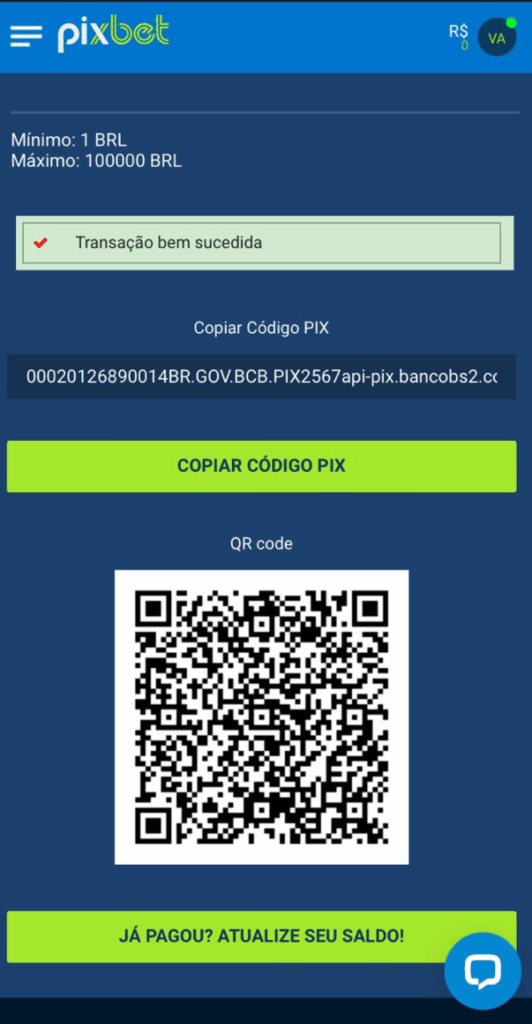 pixbet clássico