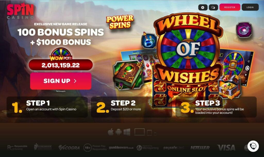 spin casino app