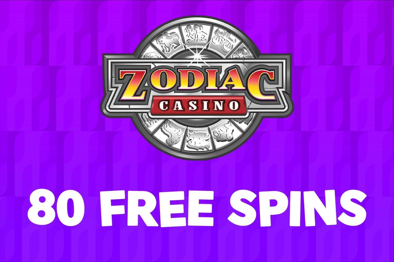 Zodiac Casino 80 Free Spins - News Anyway