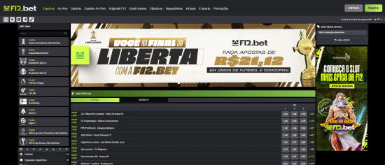 registro f12 bet