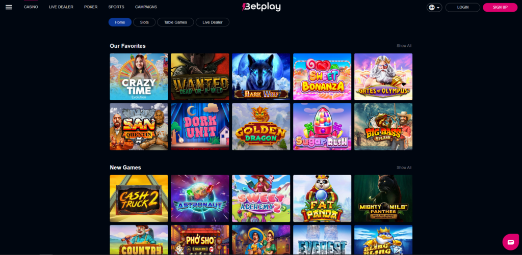 big m casino online