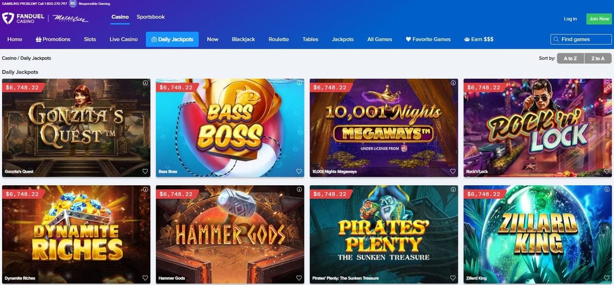 spin casino online