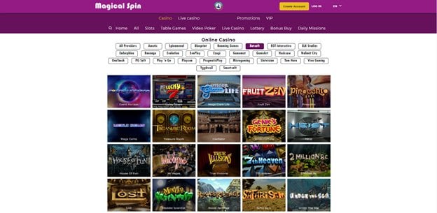 Microgaming casino games for ipad