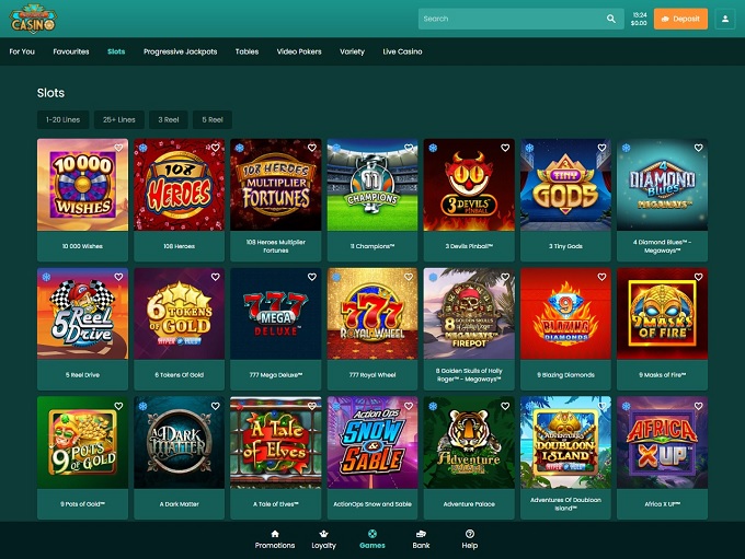 casino Super mobile