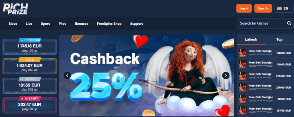 list of best online casinos
