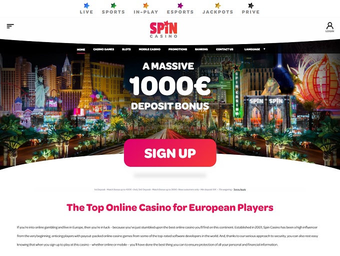 the casino application