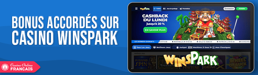 winspark casino bonus
