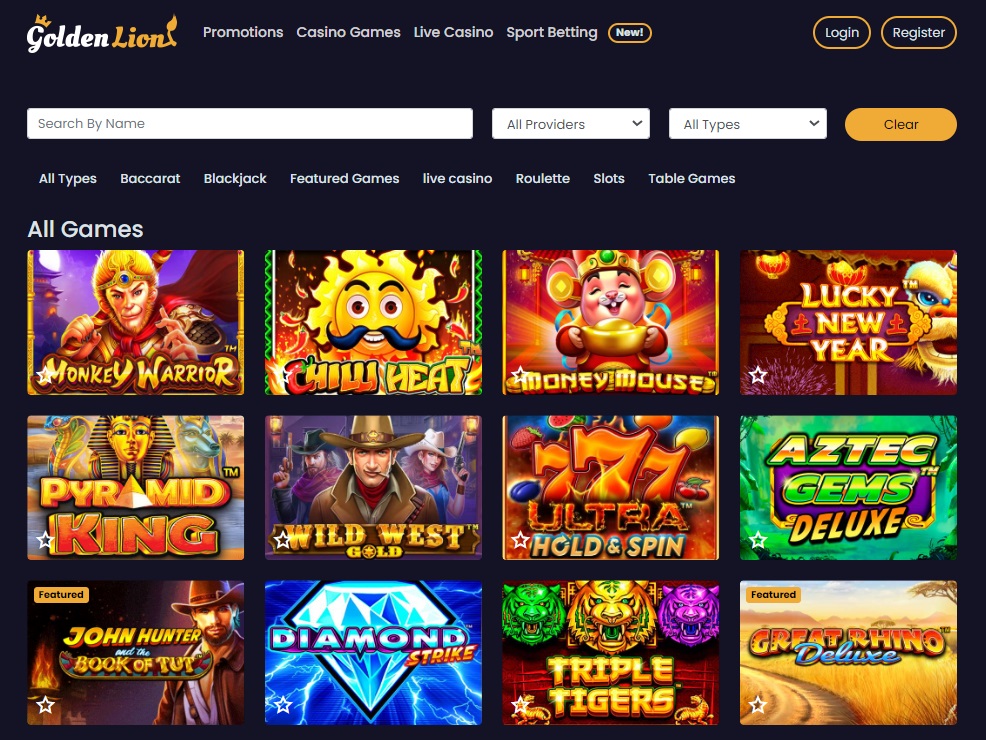 casino Lion Slots no deposit bonus
