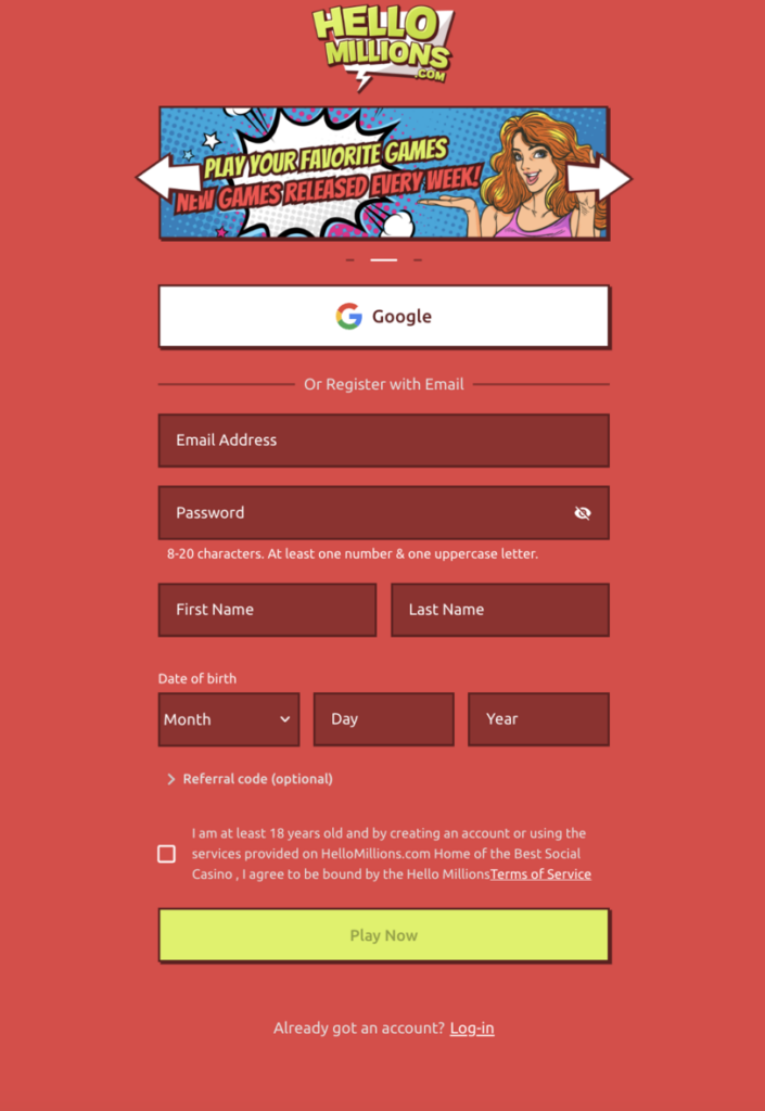free spin casino