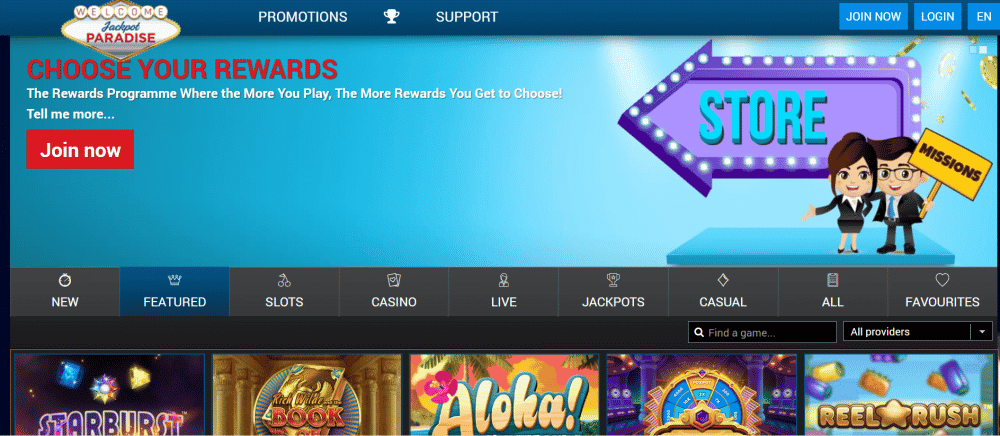 Online -Casino Jewel Box