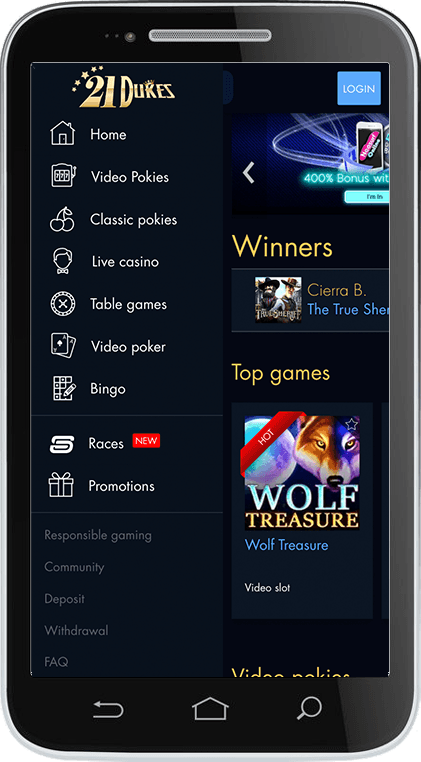 online casino visa