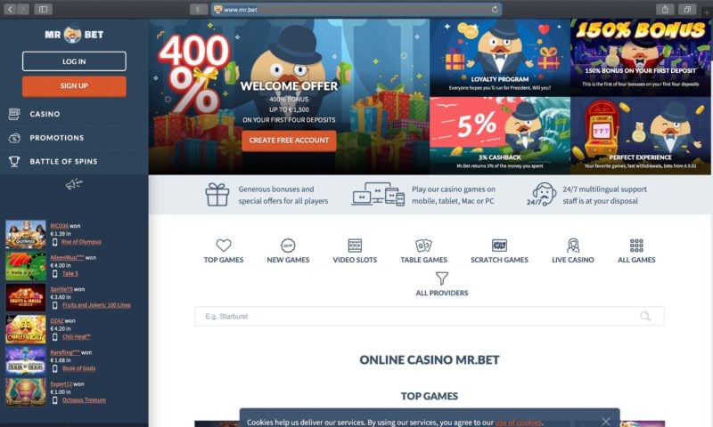 Vegas Paradise 50 free spins online casino