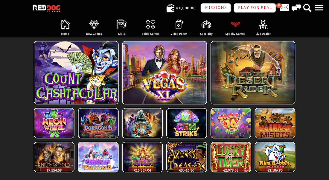 online casino games united states