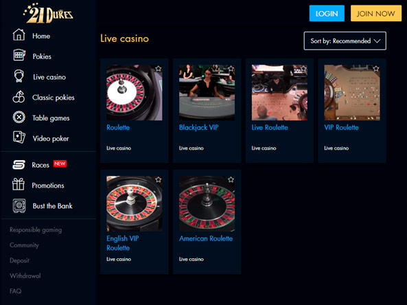 Einzahlungsbonus Casino