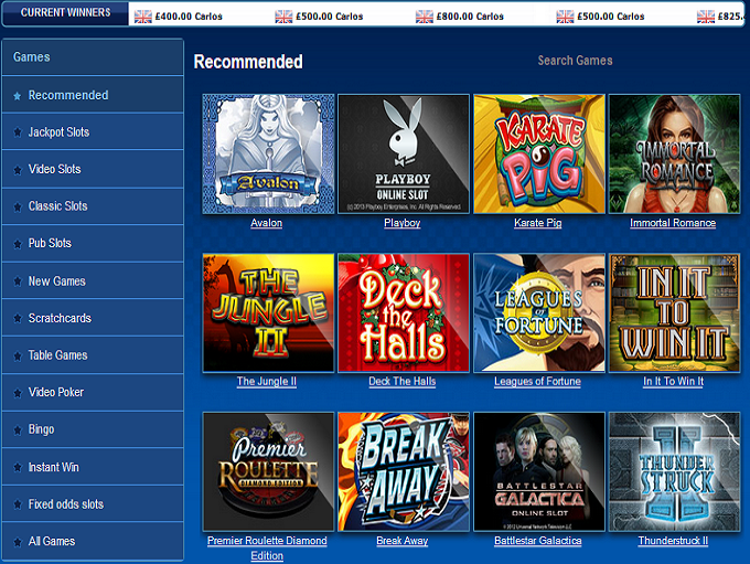 Casino attraction Slot
