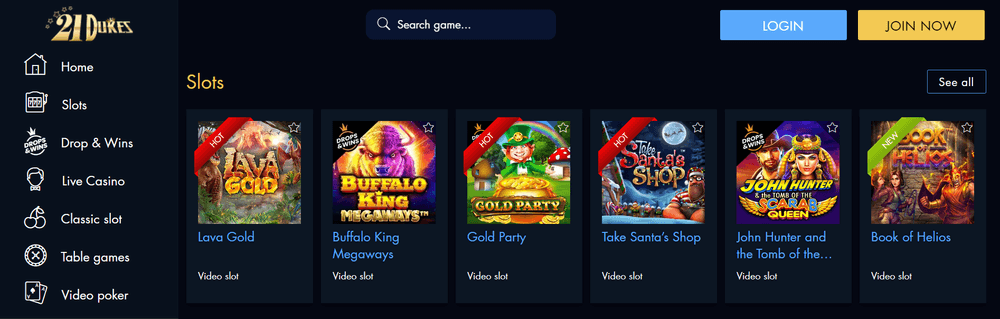 casino games free online slot machines