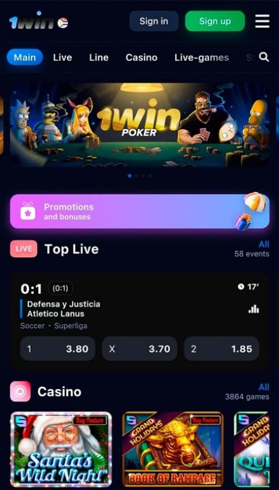 1win app