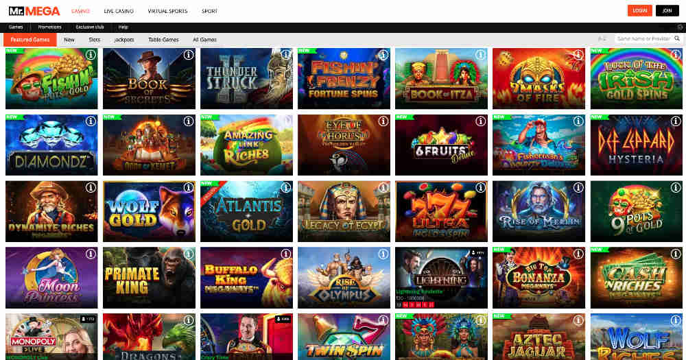 no deposit casino bonus list