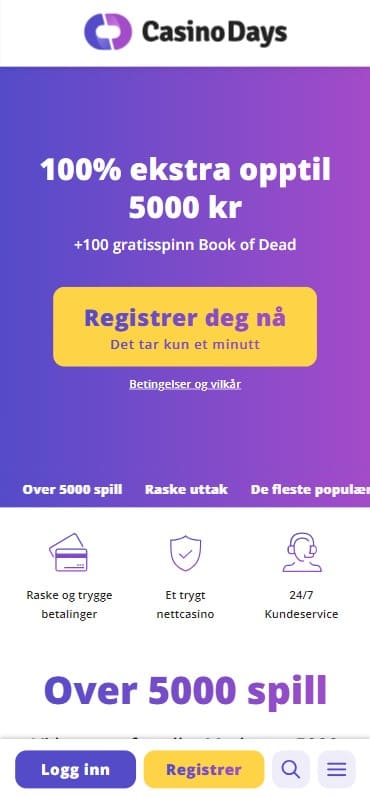 casino days app